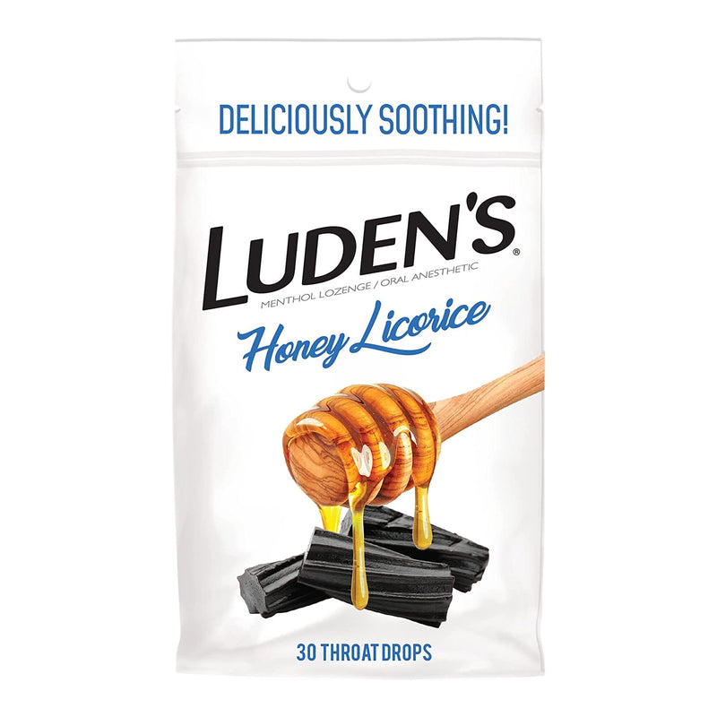 Luden's® Throat Drops Honey Licorice