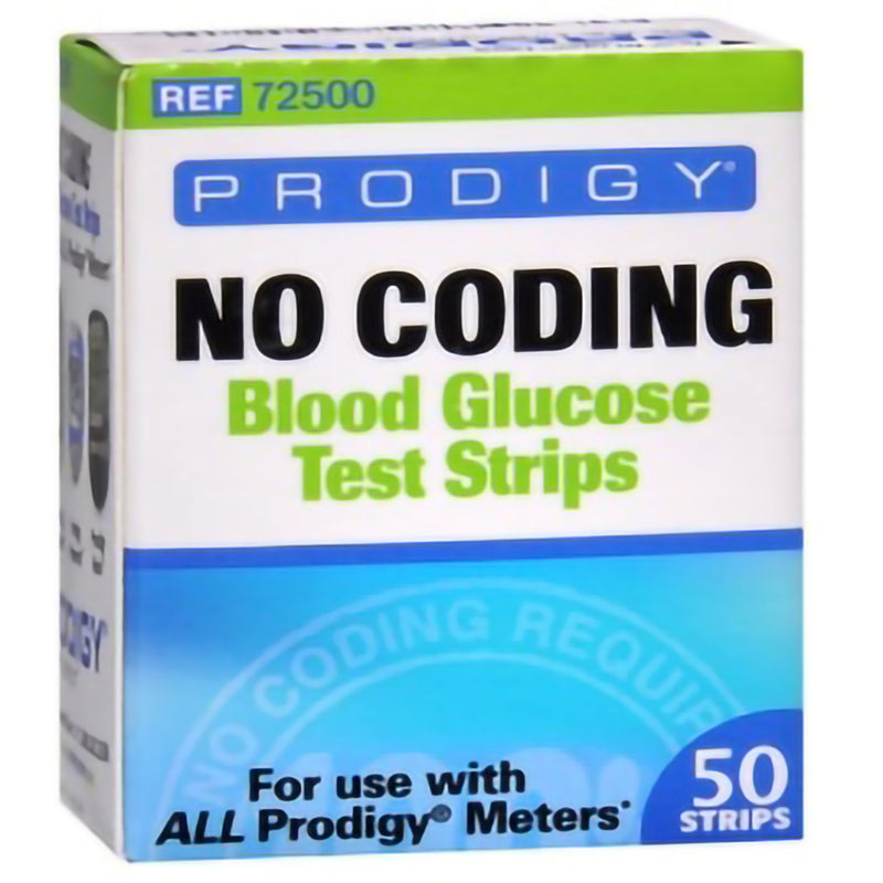 Prodigy® No Coding Blood Glucose Test Strips