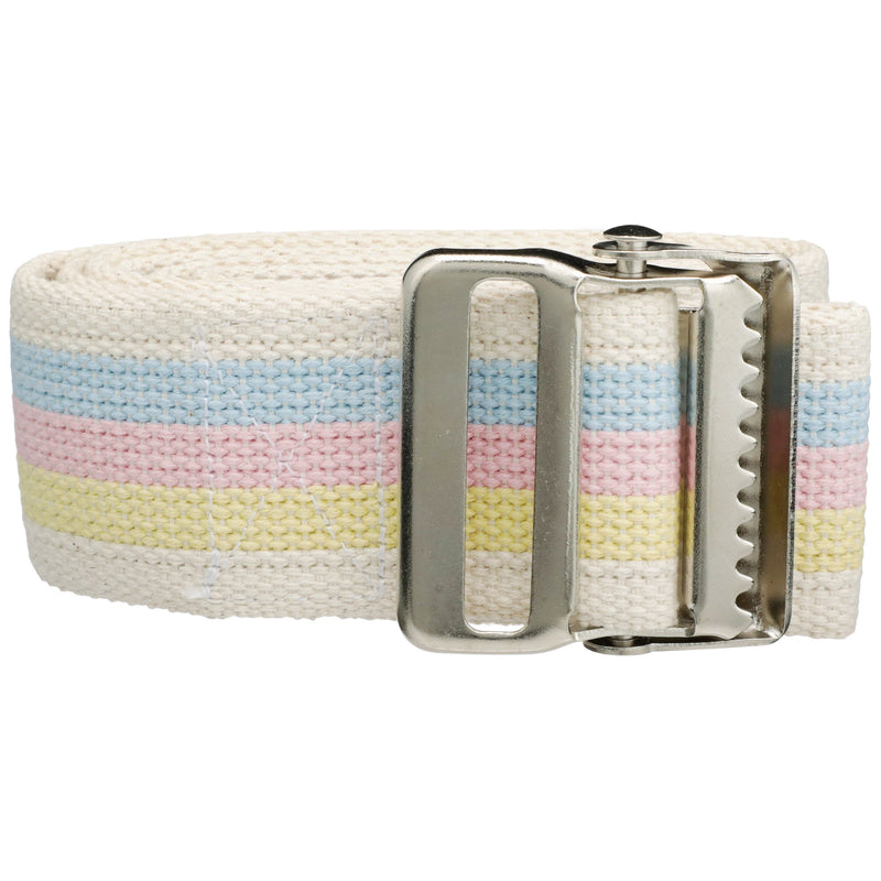 McKesson Pastel Stripe Gait Belt, 60 Inch