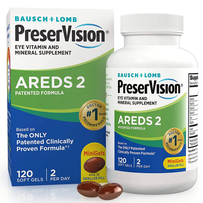 PreserVision® Areds 2 Ascorbic Acid / Vitamin E Eye Supplement