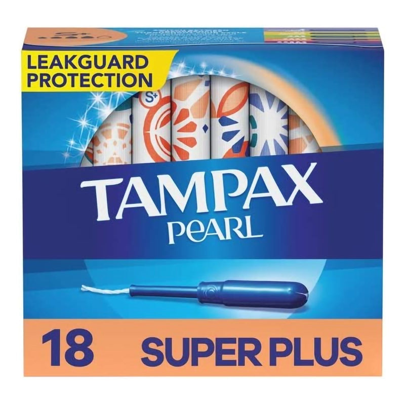 Tampax® Pearl Super Plus, 18 ct.