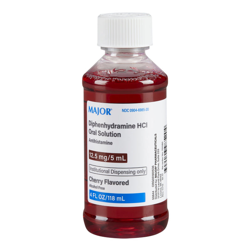 Major® Diphenhydramine HCl Oral Solution for Children 6 and Older