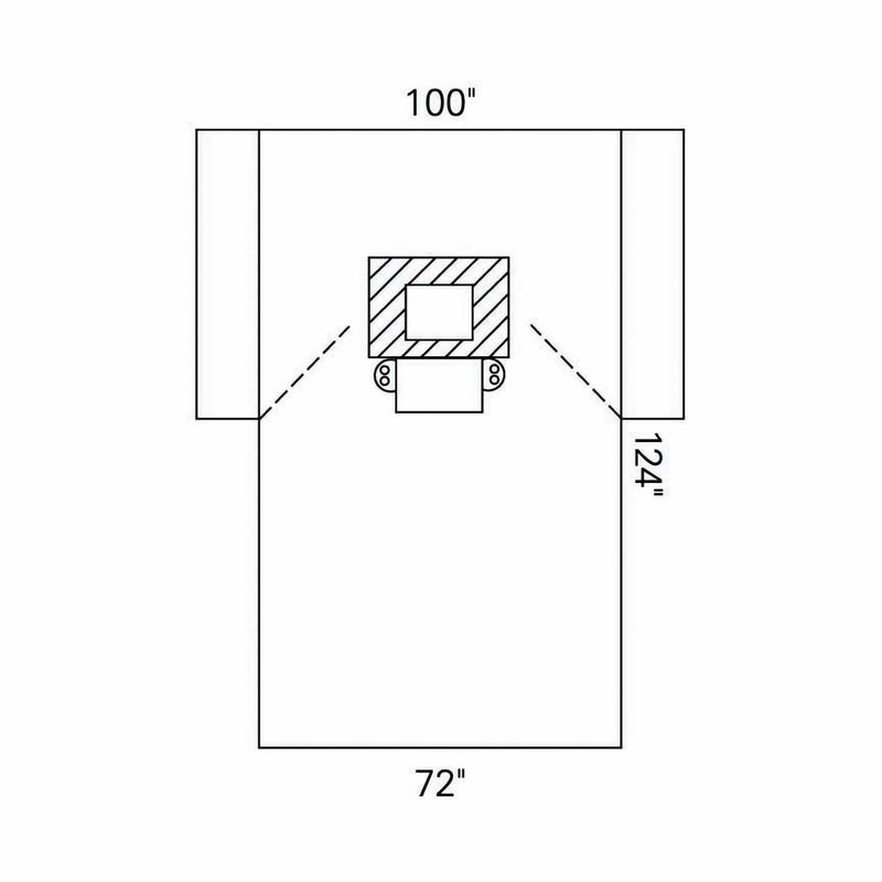 Halyard Sterile Chest Drape, 100 x 72 x 124 Inch