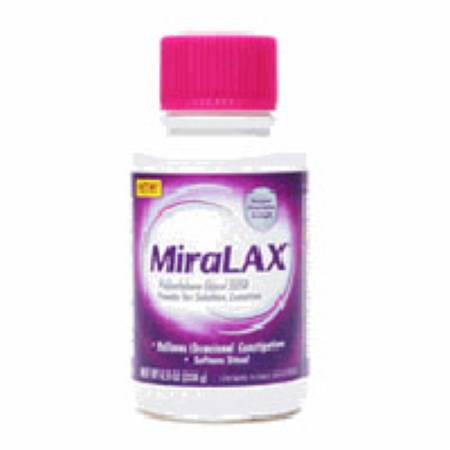 MiraLAX® Polyethylene Glycol 3350 Laxative