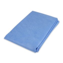 Dynarex Blue Flat Burn Sheet, 60 x 90 Inch