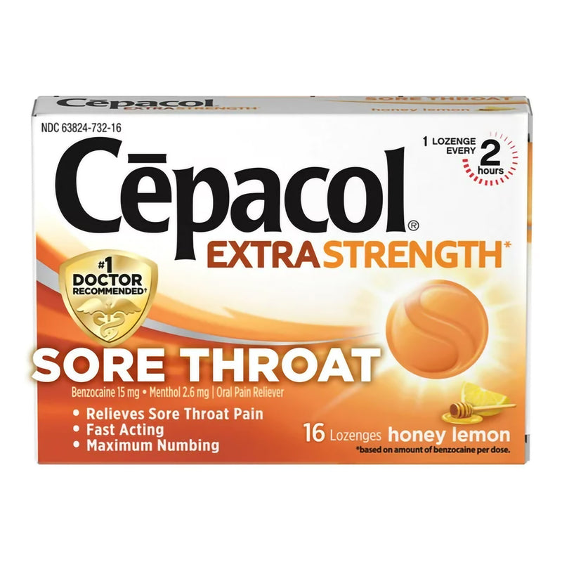 Cepacol® Extra Strength Benzocaine / Menthol Sore Throat Relief