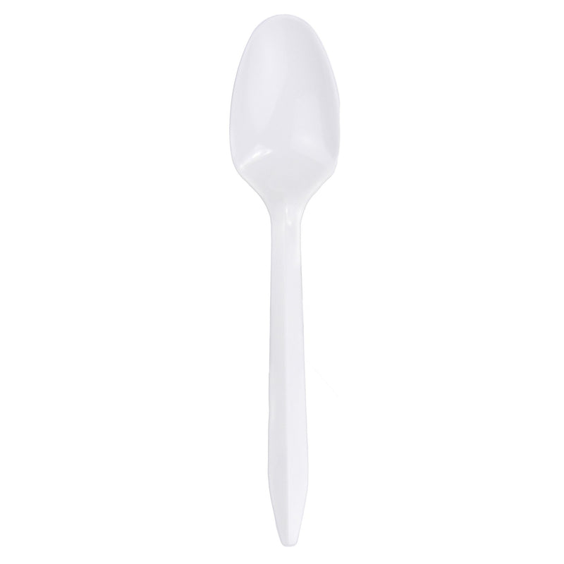 McKesson White Polypropylene Spoon, 5½ Inch Long