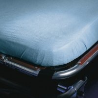 Snug-Fit® Blue Stretcher Sheet, 40 x 89 Inch