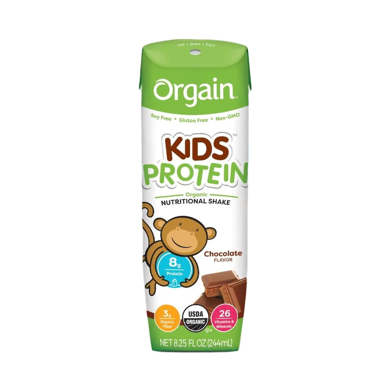 Orgain® Kids® Protein Organic Nutritional Shake, Chocolate, 8.25-ounce carton