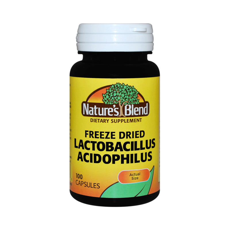 Nature's Blend Lactobacillus Acidophilus Probiotic Dietary Supplement