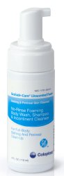 Coloplast Bedside-Care Foam Cleanser, Unscented, Shampoo and Body Wash, 4 oz