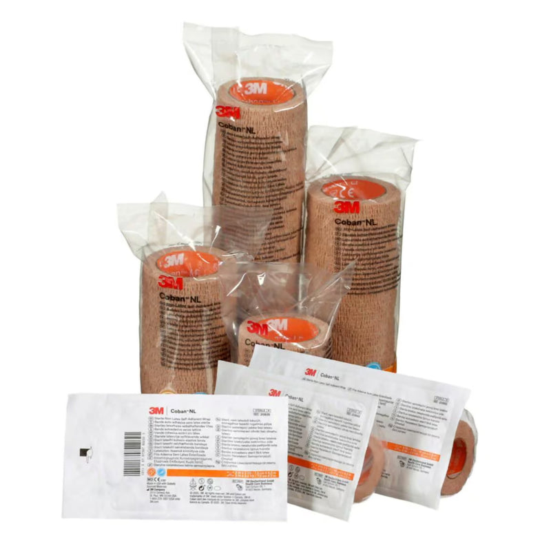 3M™ Coban™ Self-Adherent Closure Cohesive Bandage, 1 Inch x 5 Yard