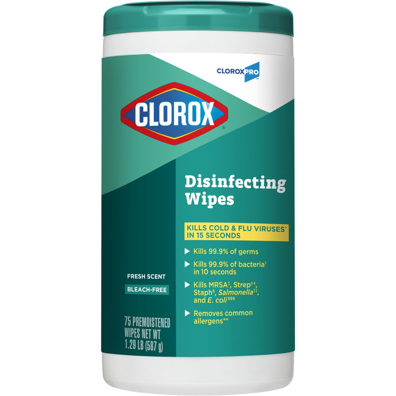 Clorox Pro™ Clorox® Disinfecting Wipes, Fresh Scent, 75 ct.