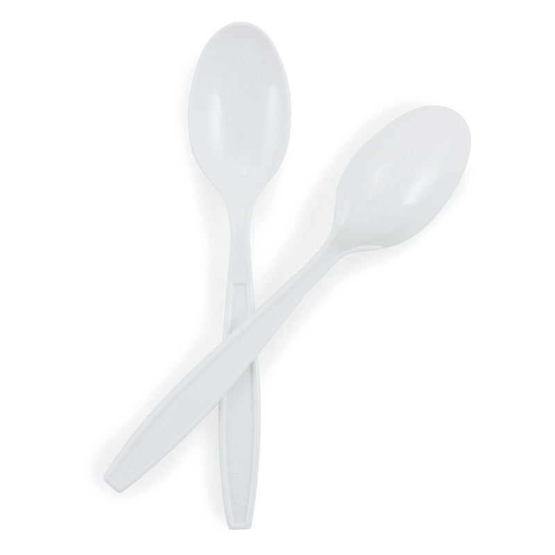 McKesson Polypropylene Spoon, White