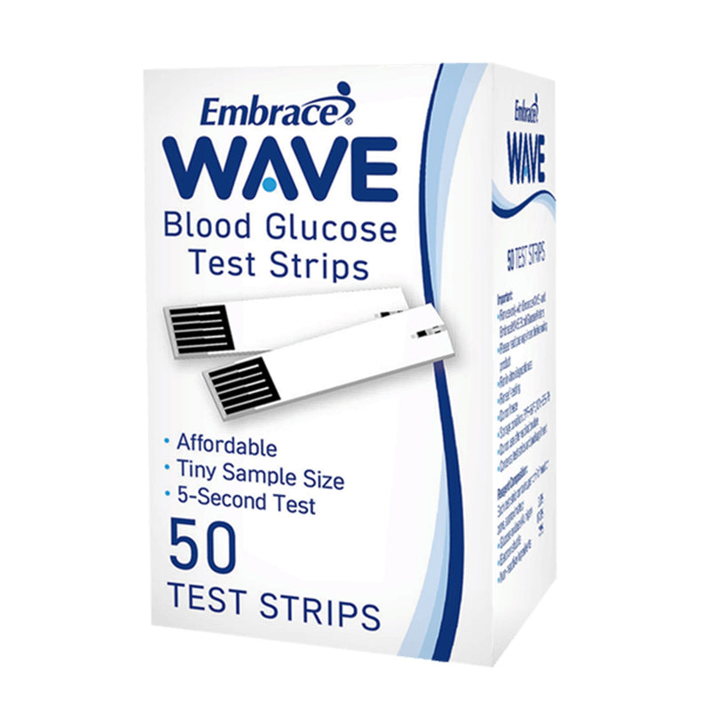 EmbraceWave+ Blood Glucose Test Strips