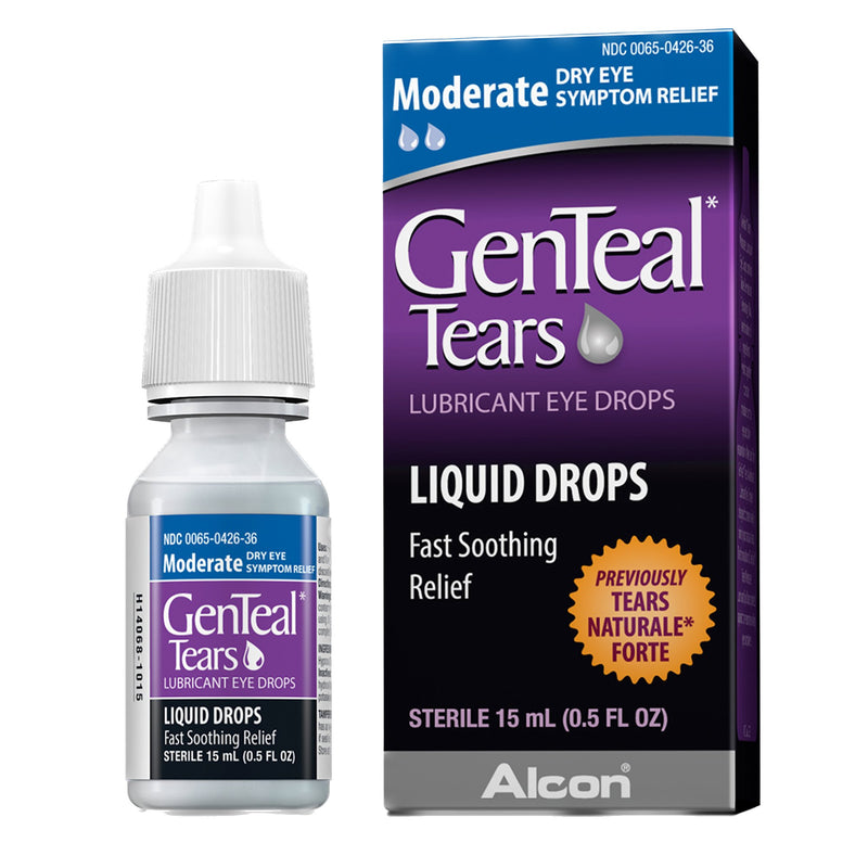 GenTeal® Tears Lubricant Eye Drops Moderate