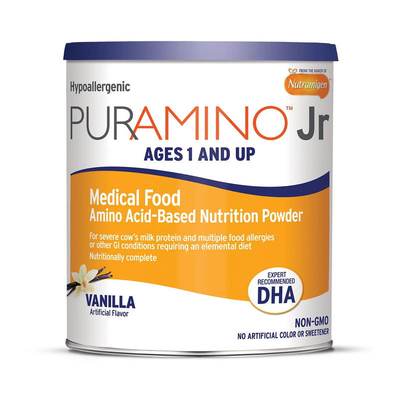 PurAmino™ Jr Medical Food Amino Acid–Based Nutrition Powder, Vanilla, 14.1-ounce can