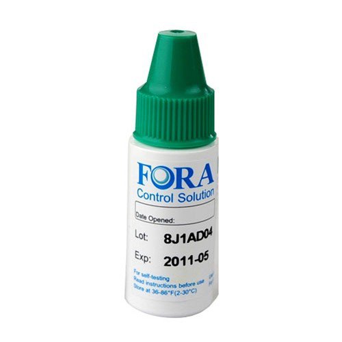 FORA Glucose Control Solution, Two Levels