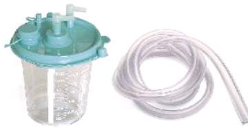 Laerdal Suction Canister for use with Laerdal's portable suction unit 78002001