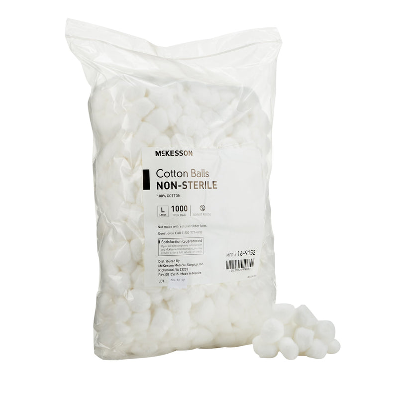 McKesson Nonsterile Cotton Balls, Large