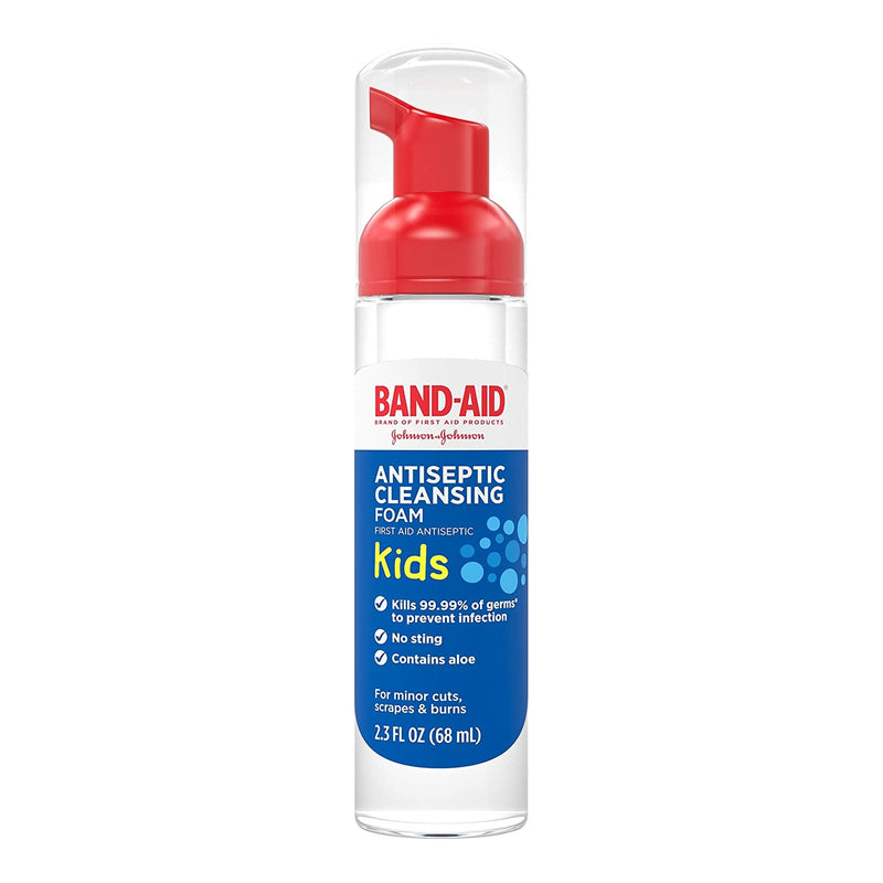 Band-Aid® Kids Antiseptic Cleansing Foam