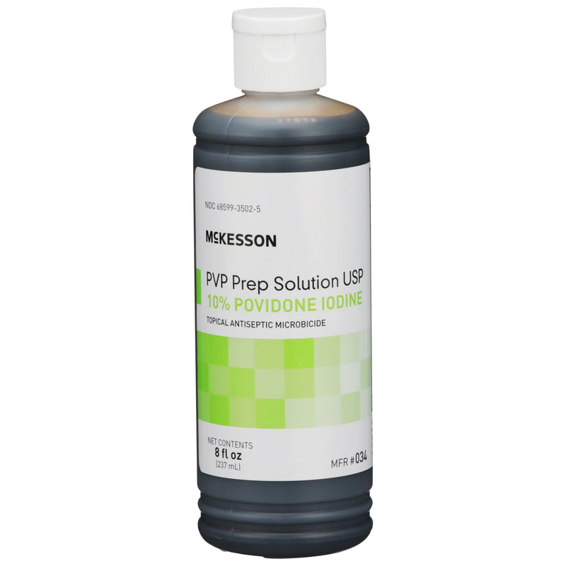 McKesson Microbicide Antiseptic PVP Scrub Solution, 8 oz. Bottle