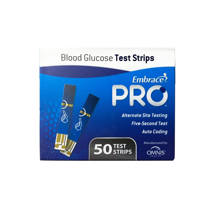 Embrace® Blood Glucose Test Strips