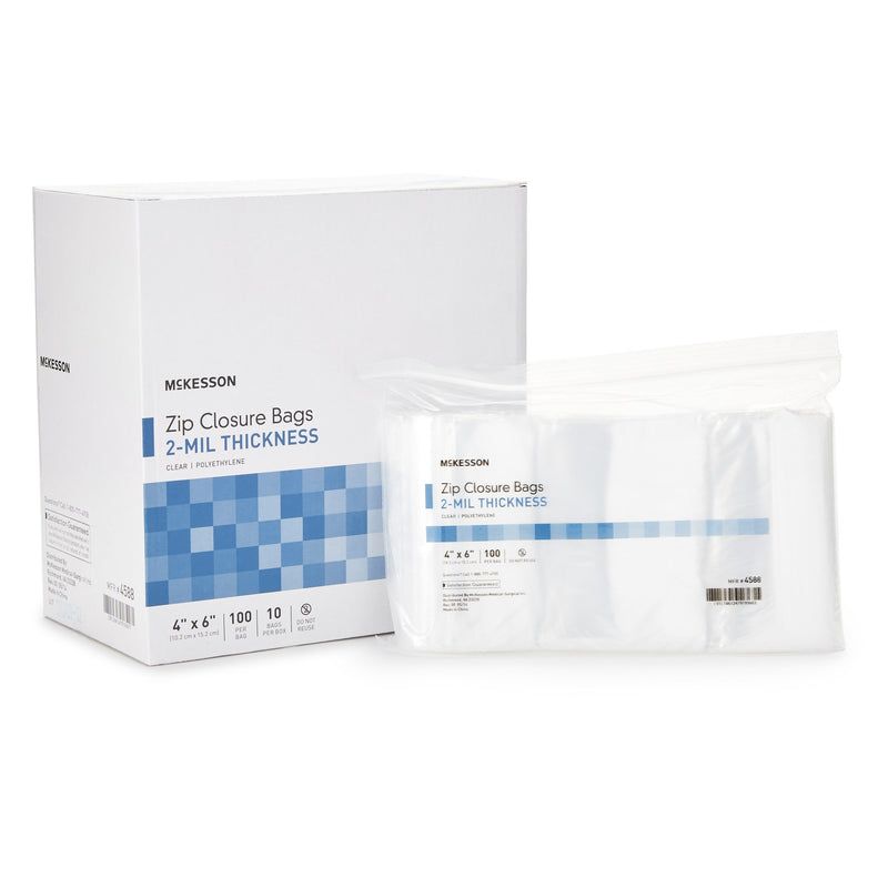 McKesson 4 X 6 Inch Zip Closure Bag