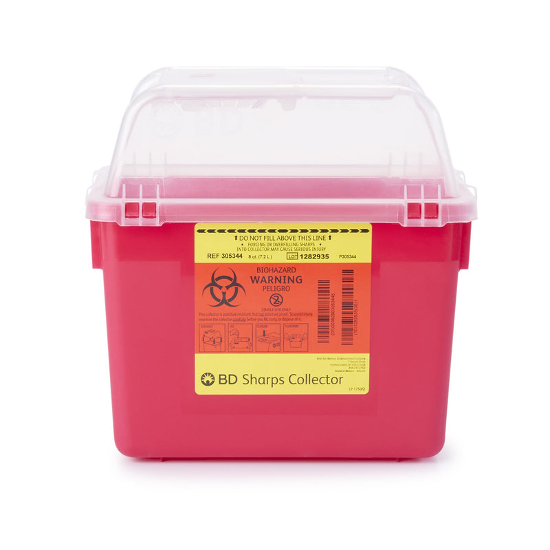 BD™ Multi-purpose Sharps Container, 10.3 x 11.3 x 6.8 Inch