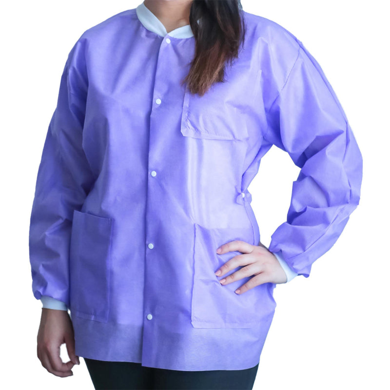 FitMe™ Lab Jacket, Lavender, Medium