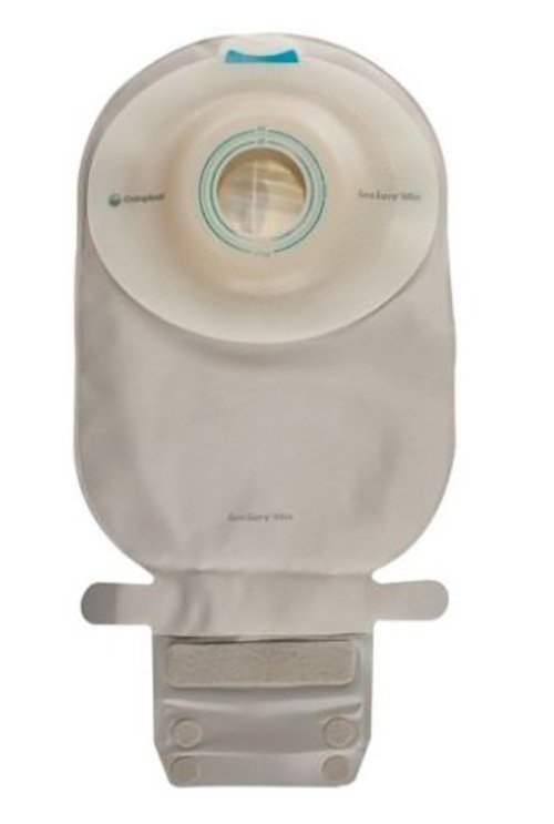 SenSura® Mio Convex One-Piece Drainable Opaque Urostomy Pouch, 10½ Inch Length, 1¼ Inch Stoma