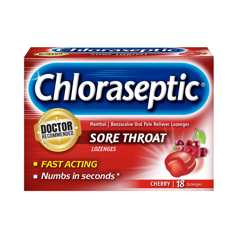 Chloraseptic® Phenol / Benzocaine Sore Throat Relief