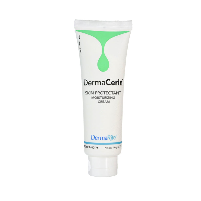 DermaCerin Hand and Body Moisturizer, Unscented Cream, 4 oz Tube