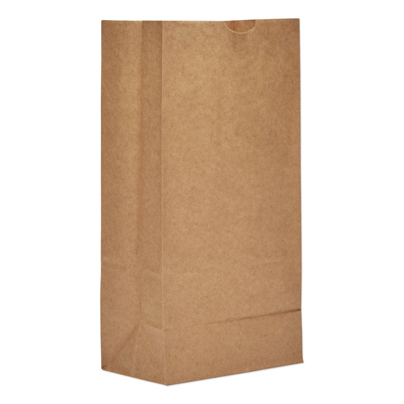 General Supply Kraft Paper Grocery Bag, Size 10