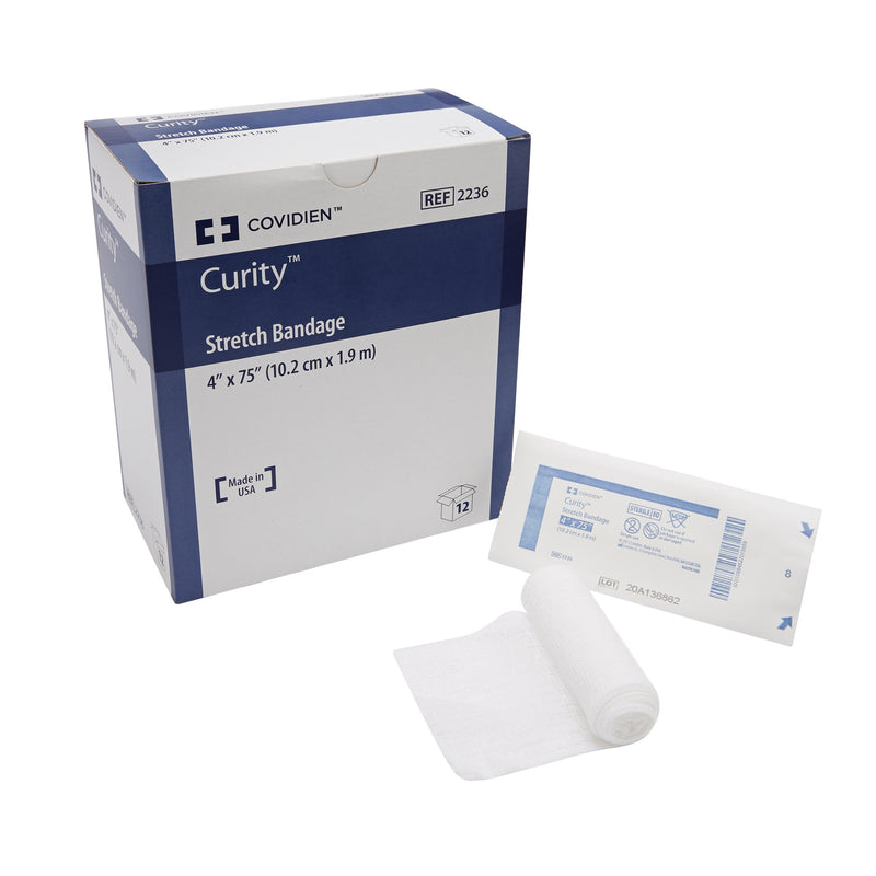 Curity™ Sterile Conforming Bandage, 4 x 75 Inch, 1-Ply