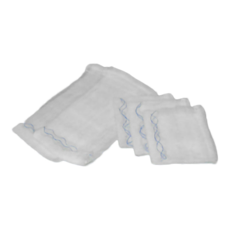 McKesson Sterile X-ray Detectable Gauze Sponge, 4 x 8 Inch, 12-Ply