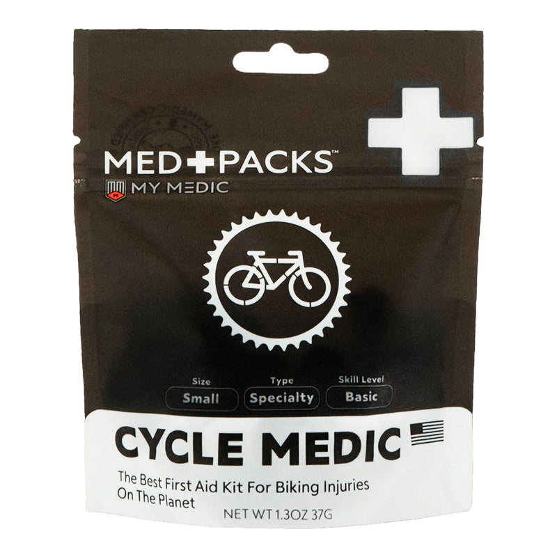 My Medic Med Packs First Aid Kit for Cyclists – Bike Injury Supplies in Portable Pouch