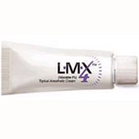 LMX® 4 Topical Anesthetic Cream, 0.17-ounce tube