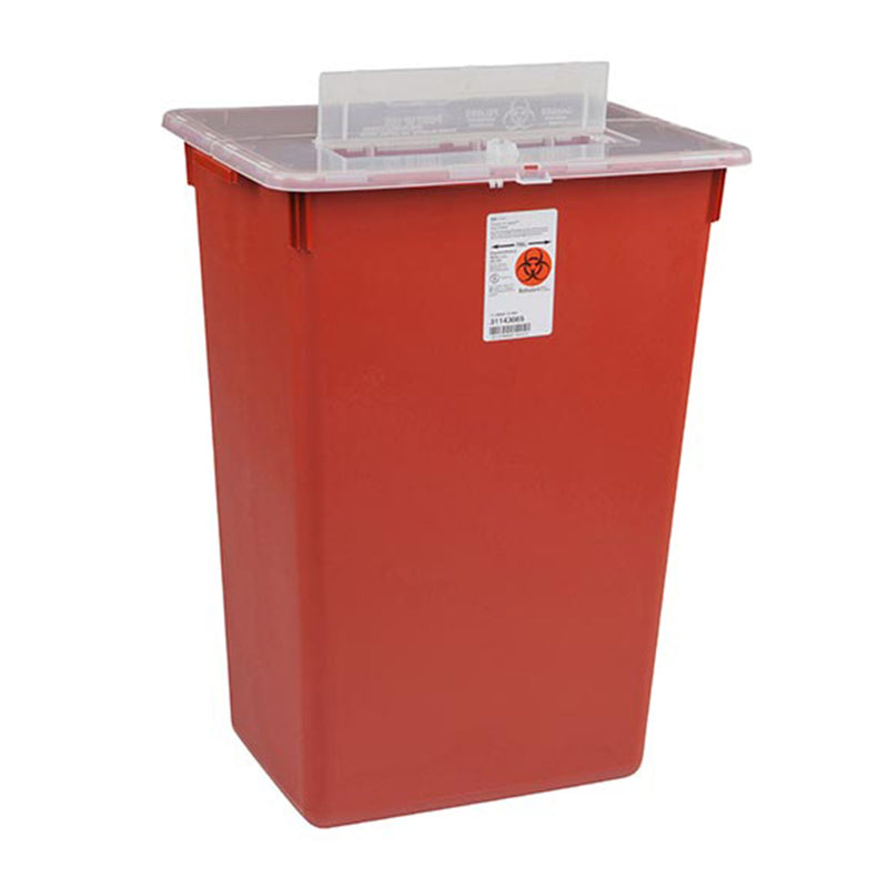 Sharps-A-Gator™ Multi-purpose Sharps Container, 10 Gallon, 15½ x 21½ x 12 Inch