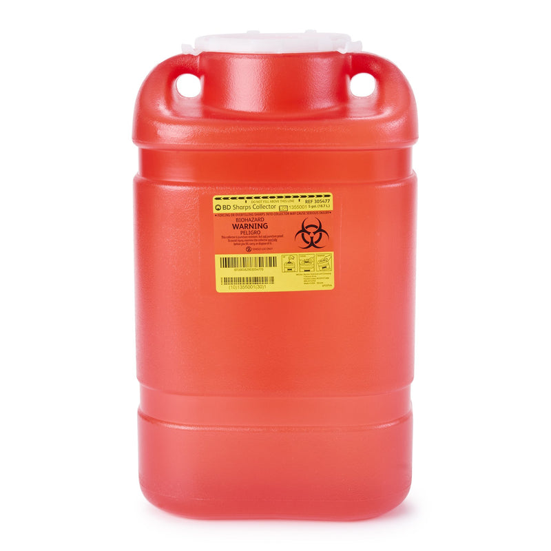 BD Multi-purpose Sharps Container, 18 x 7-1/2 x 10-1/2 Inch