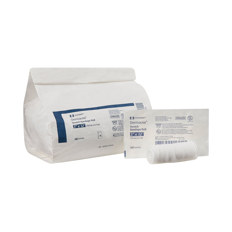 Dermacea™ Sterile Conforming Bandage, 3 Inch x 4 Yard, 1-Ply