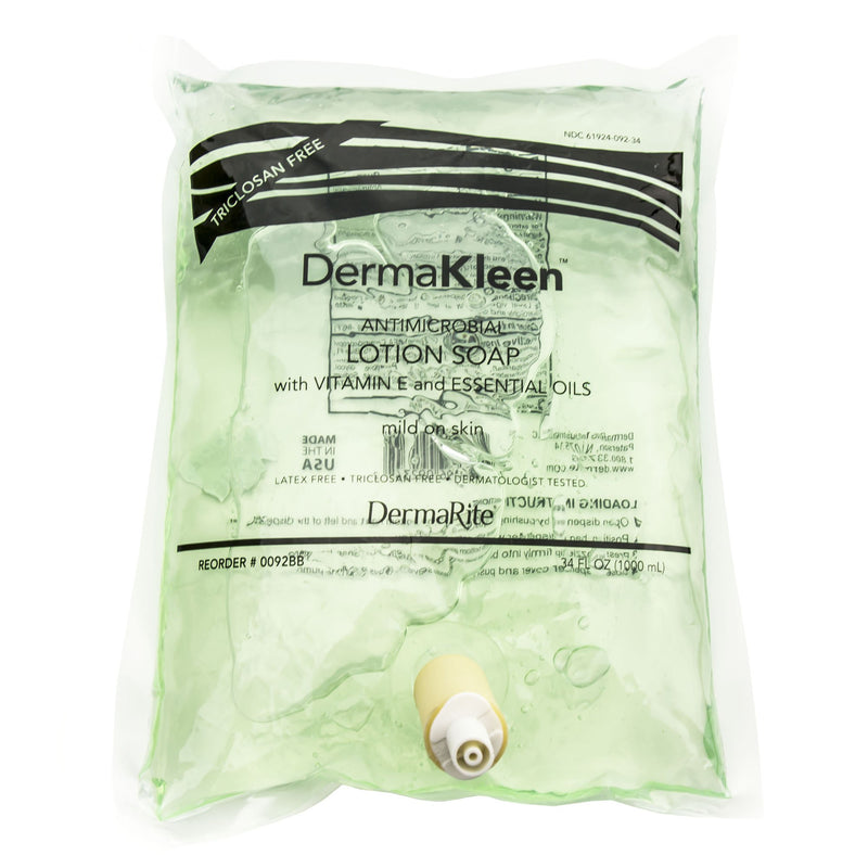 DermaKleen® Antimicrobial Soap 1000 mL Dispenser Refill Bag