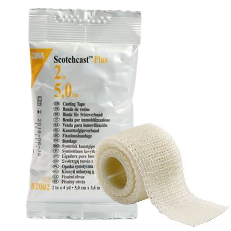 3M™ Scotchcast™ Plus White Cast Tape, 2 Inch x 4 Yard