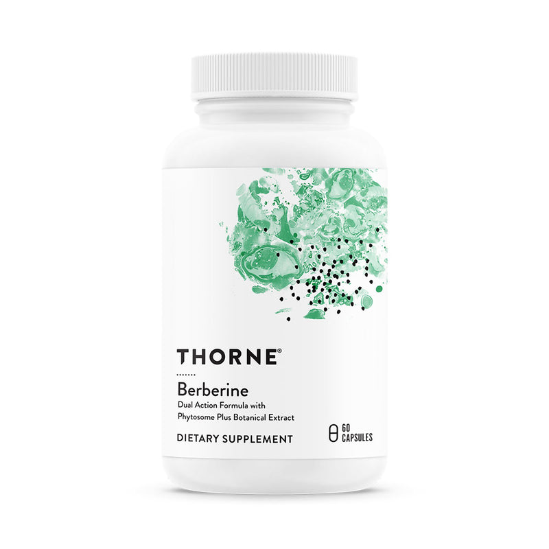 Thorne® Berberine Dual Action Formula with Phytosome Plus Botanical Extract