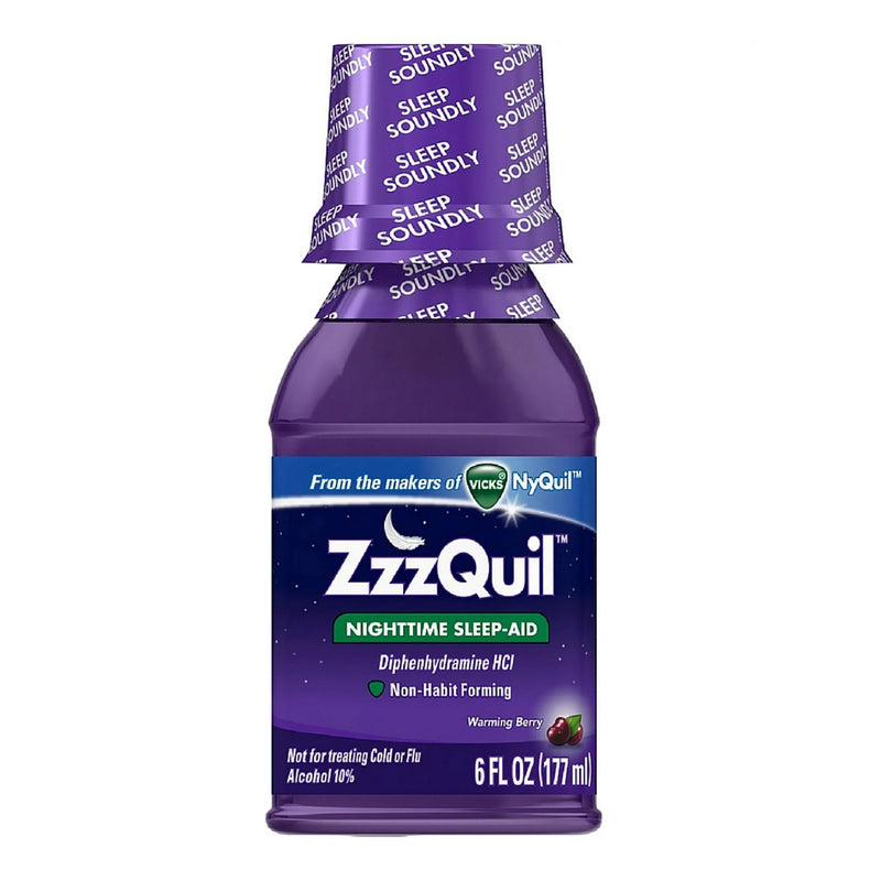 ZzzQuil™ Nighttime Sleep-Aid Liquid, Warming Berry