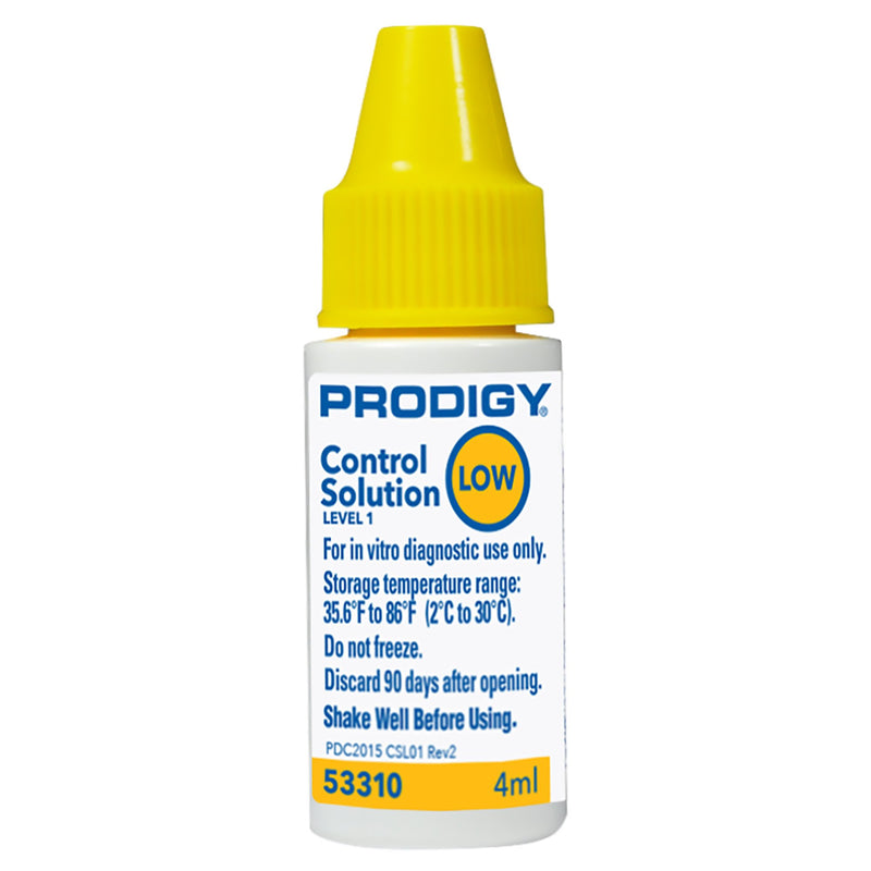 Prodigy® Blood Glucose Control Solution, Low Level