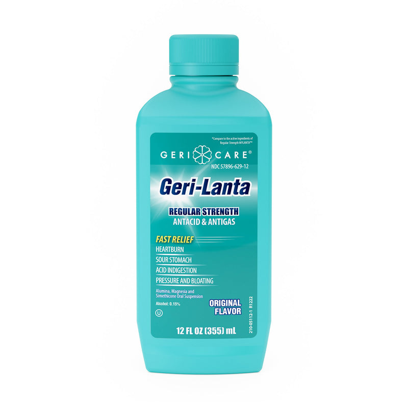 Geri-Care® Geri-Lanta Antacid Liquid Relief for Gas and Heartburn