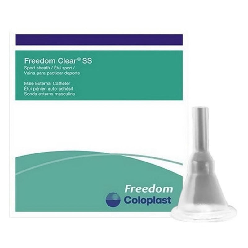 Coloplast Freedom Clear® SS Male External Catheter, Small