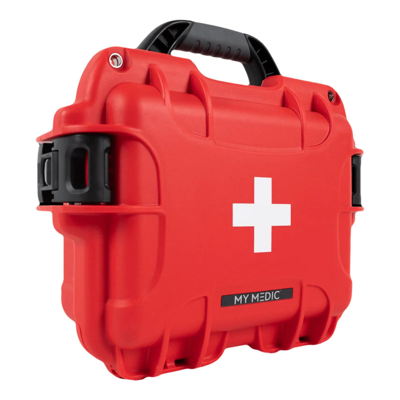 My Medic™ MyFak Pro First Aid Kit, Red Waterproof Hard Case