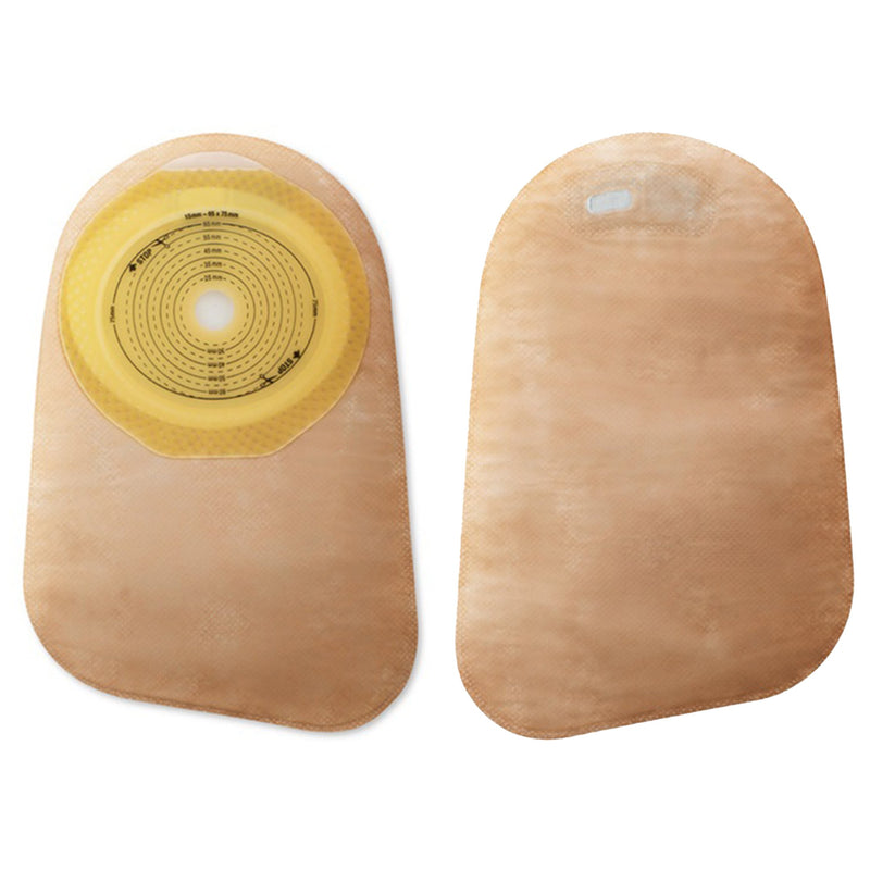 Premier™ One-Piece Closed End Beige Colostomy Pouch, 9 Inch Length, 1 Inch Stoma